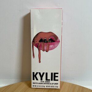 Kylie Jenner Cosmetics DIRTY PEACH Matte Liquid Lipstick & Lip Liner Kit Makeup
